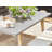 Dameyon Wooden/Cement Dining Table