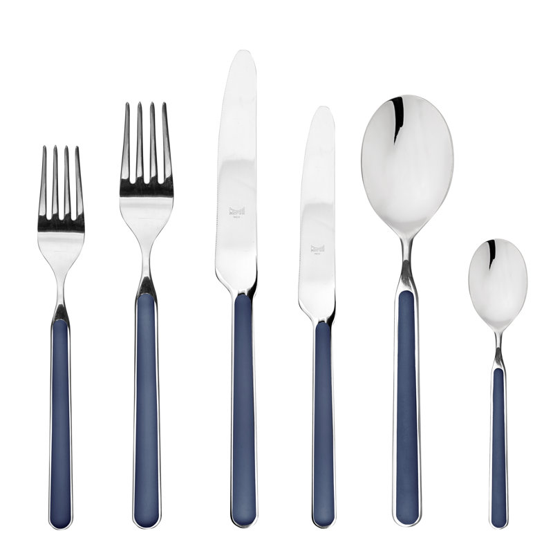 Ensemble de couverts Fantasia - 36 pièces - Cobalt, Cobalt; cobalt