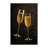 Soft Plush Feinberg New Years Modern & Contemporary Abstract Area Rug in Black – Black Binding-1842581391