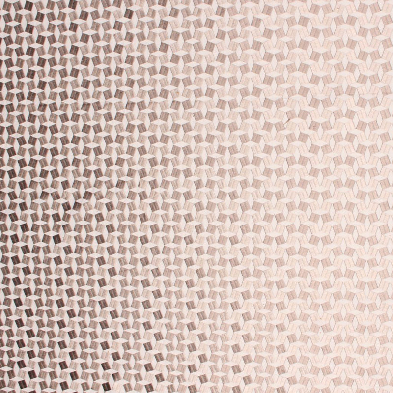 Tissu cubist Prive, Taupe