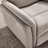 37" W Swivel Glider Dual-Power Recliner-1418109443
