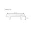 Banc en bois massif Maudene-1981100954