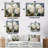 Cubist Hydrangea Interpretation - Traditional Wall Art-1903912577-1903912830-1903912831