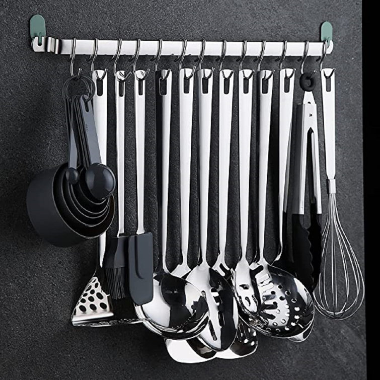 37 Pieces Kitchen Utensils Set, Kitchen Gadgets Tool Set with Utensils Racks ASA