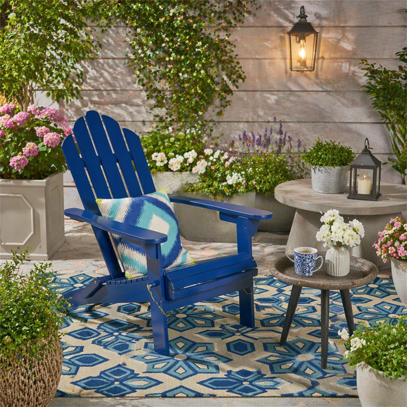 CHAISE ADIRONDack HOLLYWOOD PLIABLE, Blue