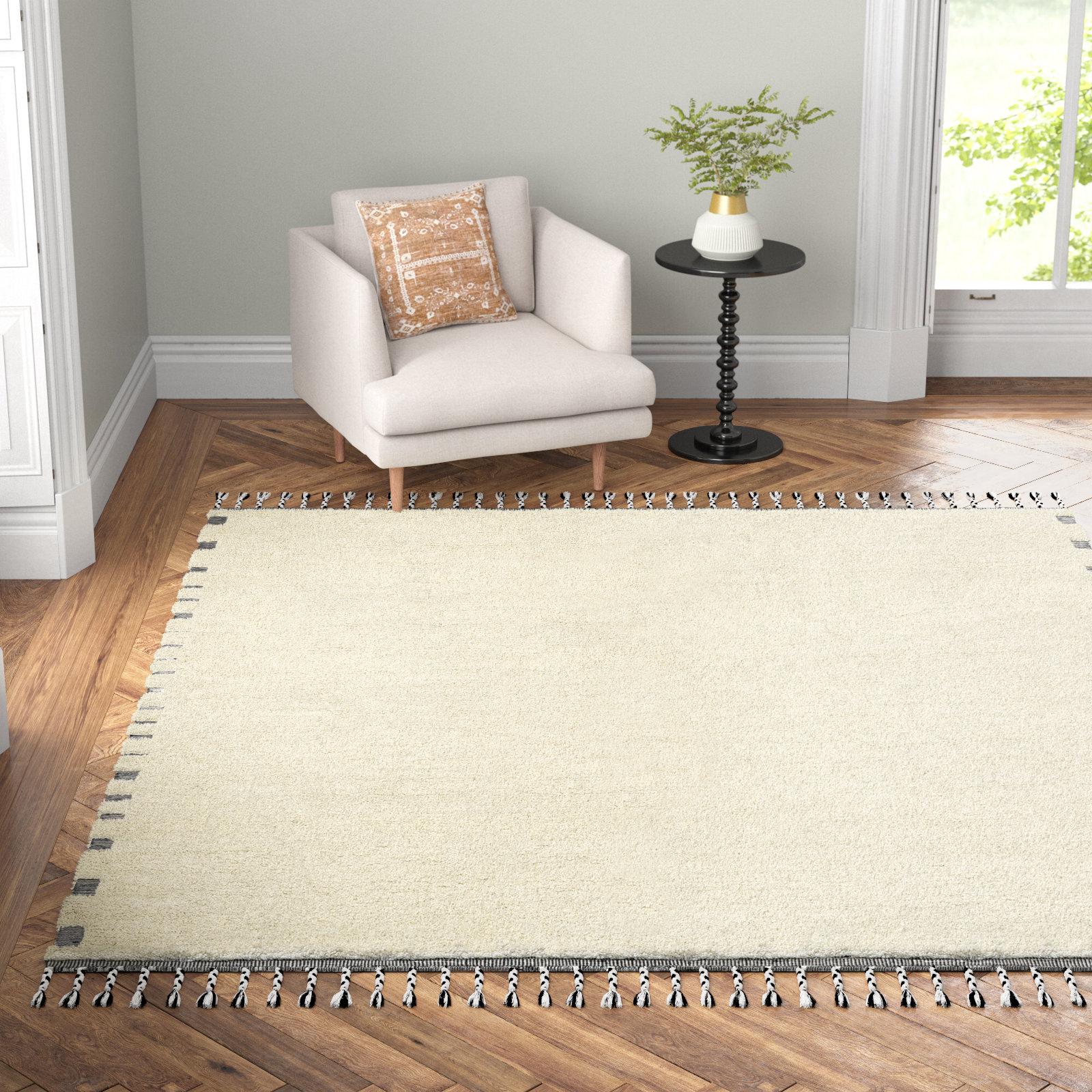 Amiela Flatweave Rug, Rectangle 8' x 10'