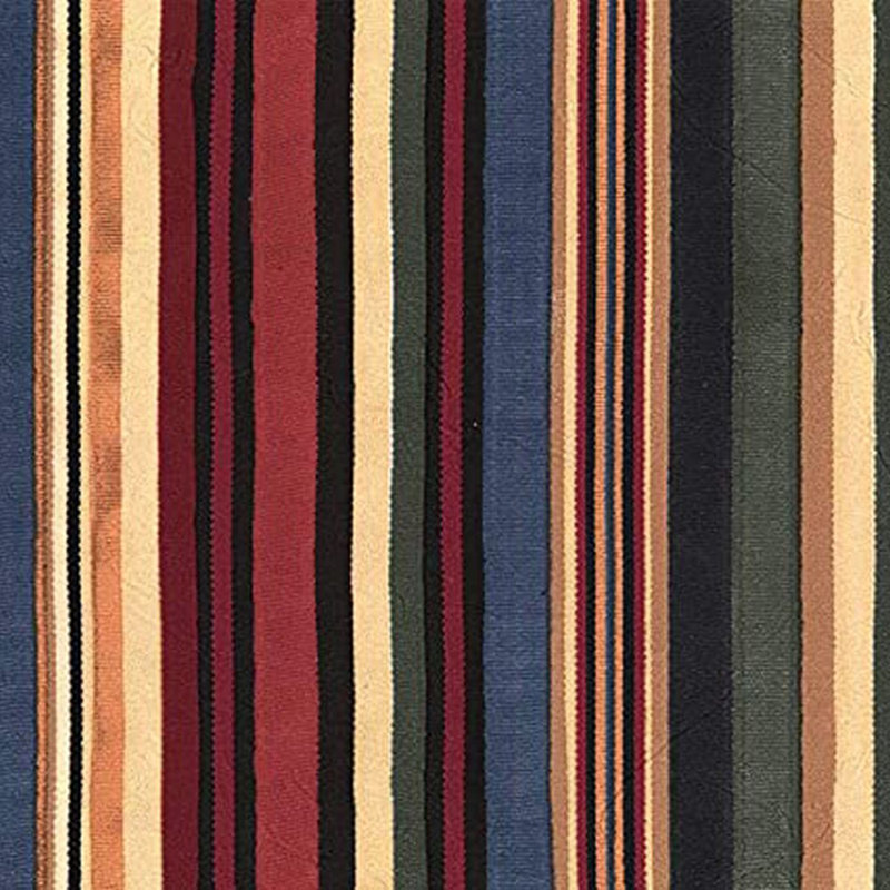 Bordure de papier peint à rayures rouges L 15 pi x l 6,75 po Color Stripes