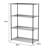 48 " W Steel and Powder Coated Steel Adjustable Shelving Unit