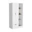 Armoire 71H "avec 1 tiroir et 4 tablettes ouvertes à 2 niveaux, 2 portes-1362152120