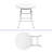 Jarmal Round Outdoor Folding Picnic Table