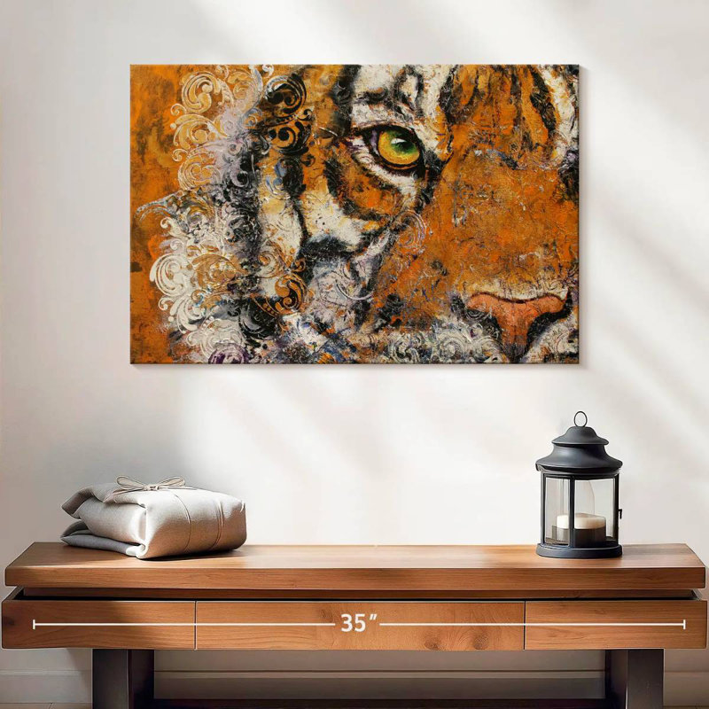 Brampt Royal Tiger Eye, 16" H x 24" W