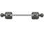 Juliane Grace 24 inches c.c. {approximately} towel bar with 213 Swarovski Clear & Aurore Boreale Crystals with 5/8 smooth center in Chalice-2138135589-2138135591