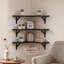 Wood Corner Shelf