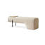 Banc rembourré blanc-1856326675