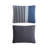 Ensemble de courtepointe réversible en coton gris anthracite Prospect Harbor Nautica-94286911
