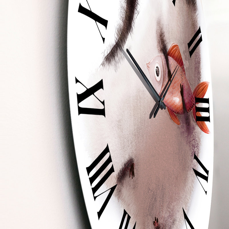 Horloge murale surdimensionnée, Grand