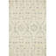 Tapis ivoire en laine crocheté à la main à motif floral Mcclelland-1011299326
