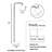 Adjustable Floor Lamp With Solid Base - Brushed Nickel Reading Light For Living Room, Bedroom, Or Over Chair Use