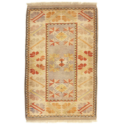 Oriental Wool Hand Woven 87cm X 132cm Area Rug