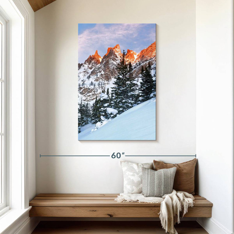 Alvord, parc national des montagnes Rocheuses, hiver, H 45 po x l 30 po