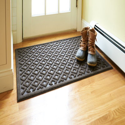Faine Non-Slip Geometric Outdoor Doormat
