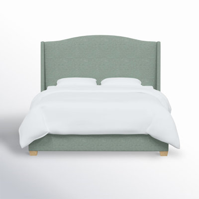 Allis Wingback Platform Bed