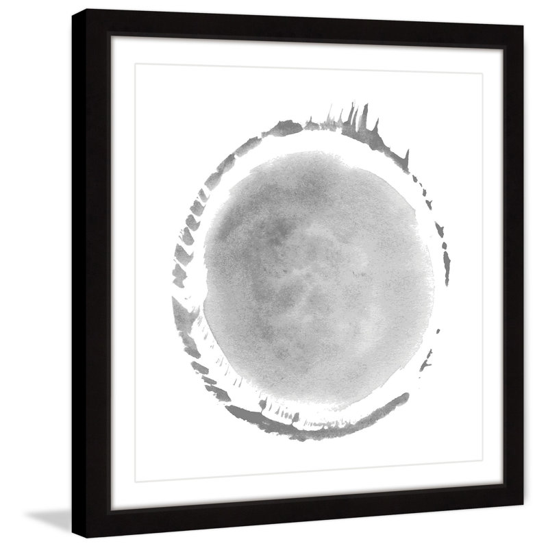 « liquid corona »-cadre photo imprimé sur papier, H 12 po x l 12 po x P 1,5 po, Cadre noir