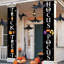 Bannières de porte d'entrée d'Halloween décorations d'extérieur