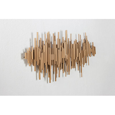 Handmade Metal Wall Decoration Abstract
