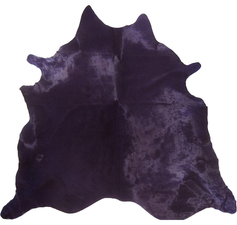 Goodsell Purple Cowhide Rug - Genuine Leather