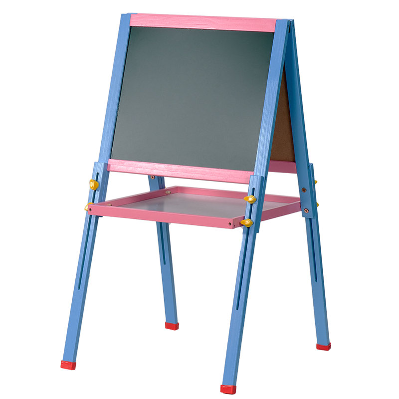 Blue Elephant Folding Wood Board Easel