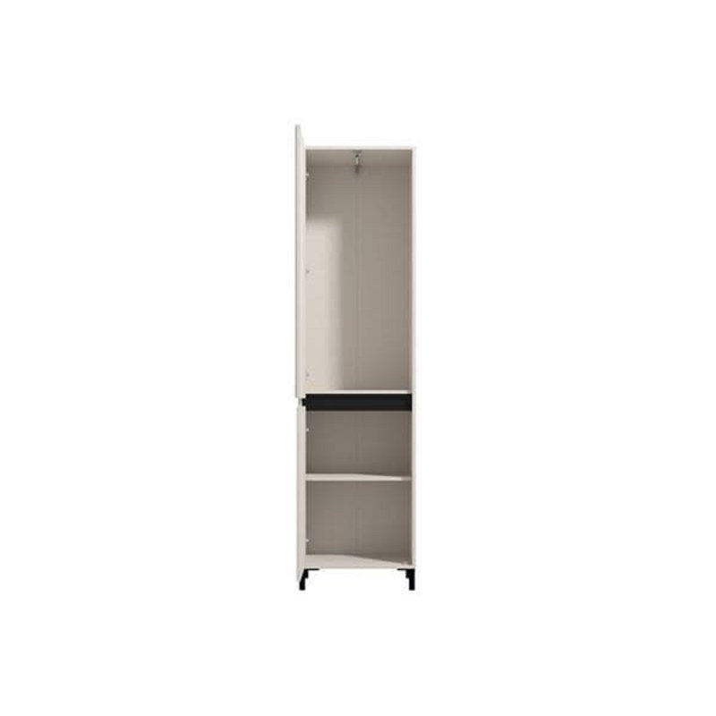 2 Door Manufactured Wood Wardrobe, Cashmere Taupe