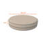 Decorative Indoor Outdoor Waterproof Round Cushion Cover, Patio UV Resistant Seat Cushion Cover-236117802