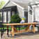 Brewster Extendable Rectangular Teak Outdoor Dining Table