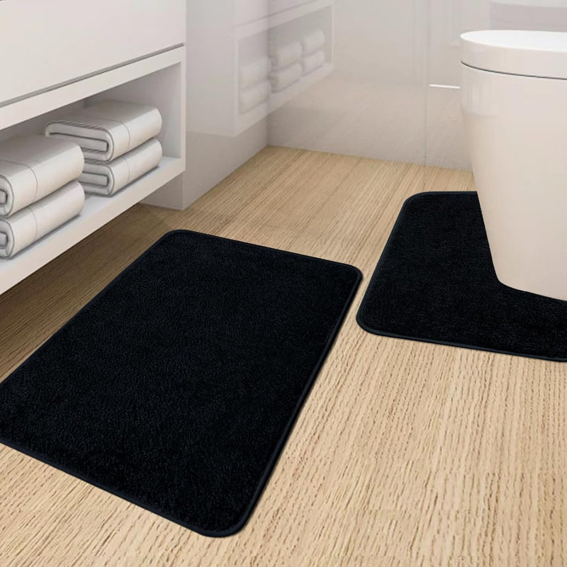 Manufactured Wood Non-Slip Bath Mat