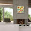 «Playful Floral Trio III» par Silvia Vassileva, art mural sur toile-1417400973