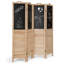 Paravent pliable 4 panneaux avec tableau noir