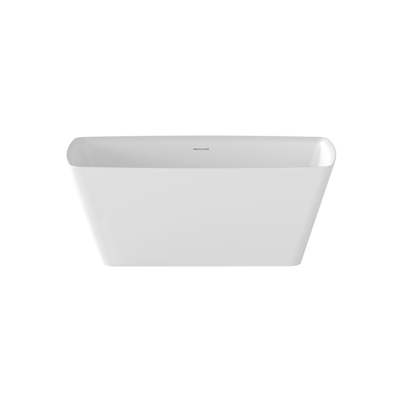59.06'' x 29.53'' Freestanding Soaking Acrylic Bathtub