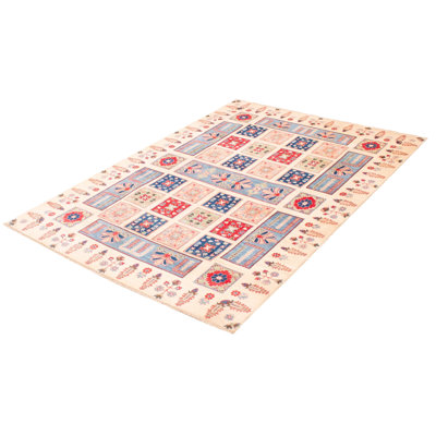 One-of-a-Kind 6'6" X 9'4" New Age Wool Area Rug in