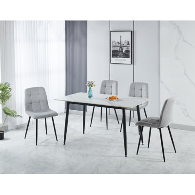 Deitrick Dining Set (4 - Seater Set)