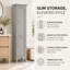 Putman Freestanding Linen Cabinet