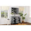 Meuble-lavabo 36 po avec lavabo supérieur, armoire à miroir Royal, armoire de rangement moderne avec 2 portes à fermeture douce et 2 tiroirs, meuble-lavabo simple-347927651