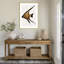 «Beige Fish» par Eins Kubistika, reproduction d'art encadrée sur bois-112833681