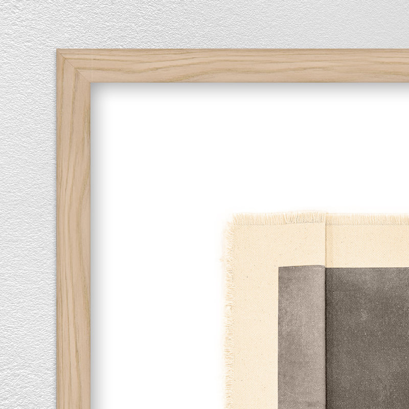 "Double Folded III" par Bobby Berk - Cadre photo simple, impression sur toile