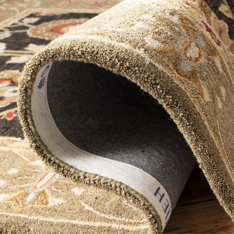 Tingley Hand Tufted Wool Pile Oriental Rug, Rectangle 5' x 8'
