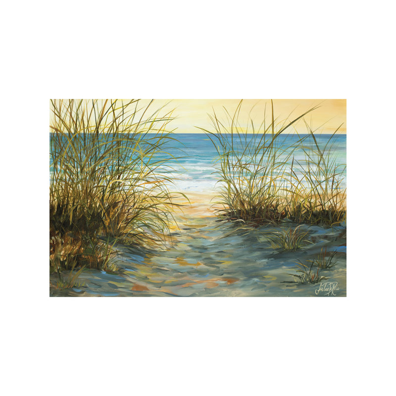 Cannon Beach by Julie Derice - Painting on Canvas, No Frame, 101.6 cm H x 66.04 cm W x 3.175 cm D