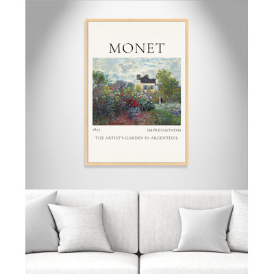 Rocchetto "Artists Garden in Argenteuil" Print