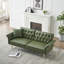 Canapé-lit moderne en similicuir 67,71 pouces avec accoudoirs ajustables-936286161