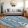 Premium Machine Washable Prisco Navy Rug