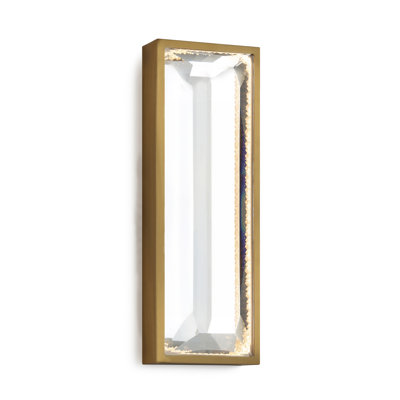 Medallion 1 - Light LED Flush Mounted Sconce